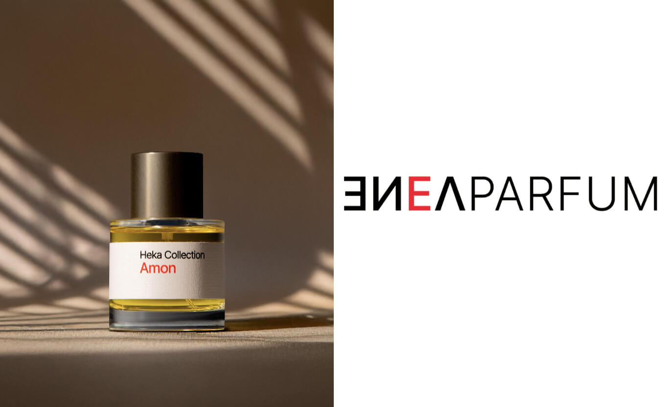 Bouteille de parfum Amon de la marque Enea