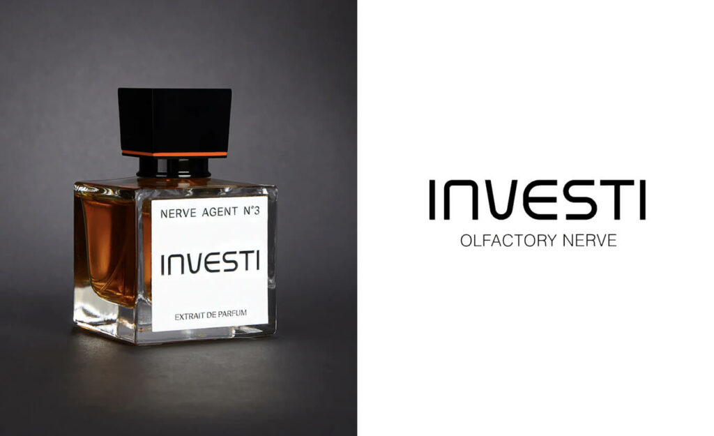 Bouteille de parfum Investi Nerve agent n°3