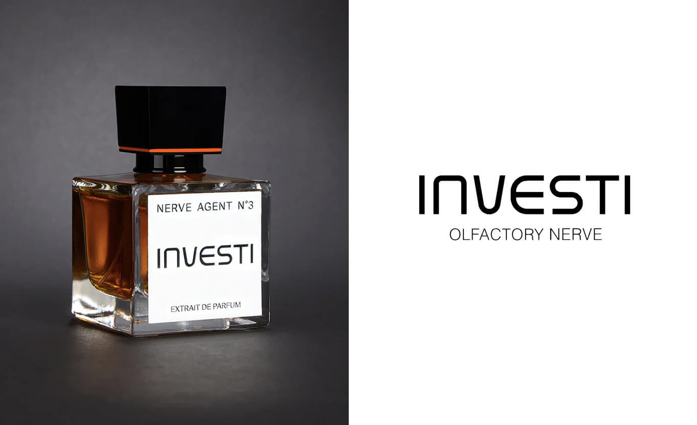 Bouteille de parfum Investi Nerve agent n°3